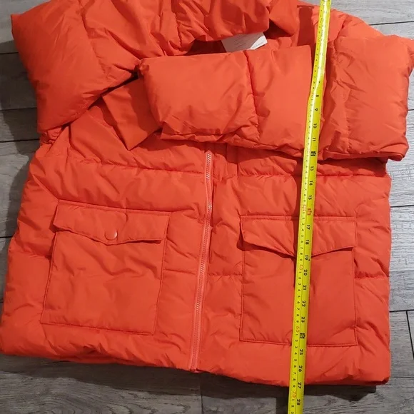 Men's heavy short puffer jacket- All in Motion, sz L - Picture 10 of 12